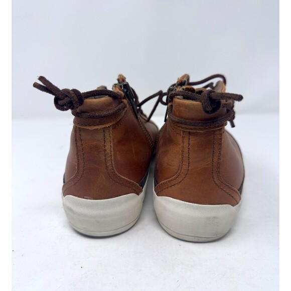 Aldo Men’s high top Brown Leather Sneakers shoes men size 8 / EU41/ UK 7 - Picture 4 of 8